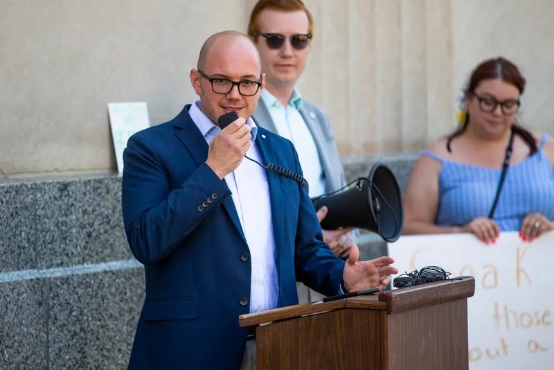 Addressing a Crowd